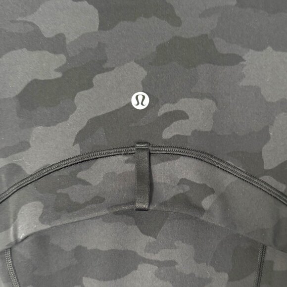 Lululemon Define Jacket 10 Incognito Camo Grey Black Full Zip Luon Fabric - Picture 4 of 11